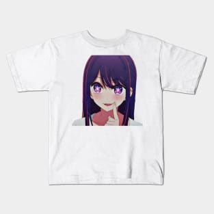 Kawaii Ai Hoshino From Oshi No Ko Anime Kids T-Shirt